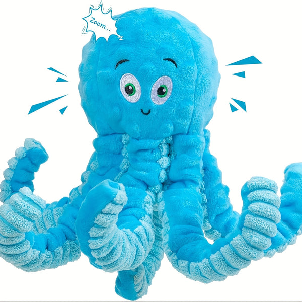 ToughPaws Octo-Tug Squeaky Dog Toy