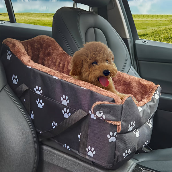 PawRide Fabric Car Booster Seat