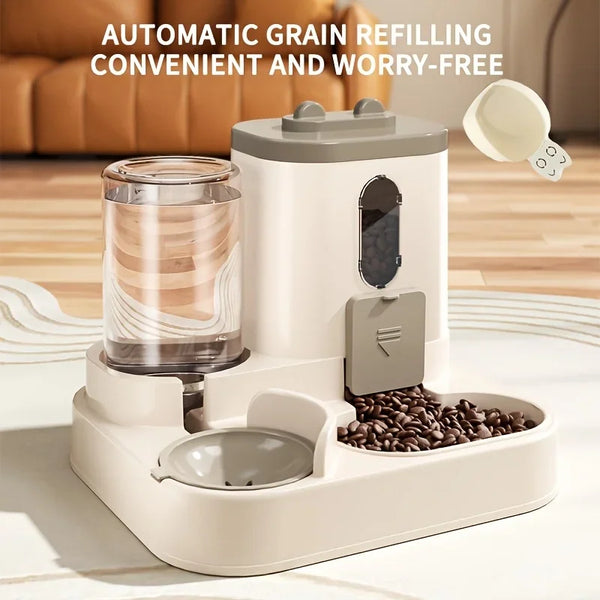 2 in 1 Food and  Water Dispenser